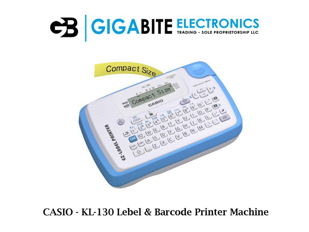 CASIO - KL-130 Barcode & Lebel Printer Machine | CASIO Lebel Printer ...